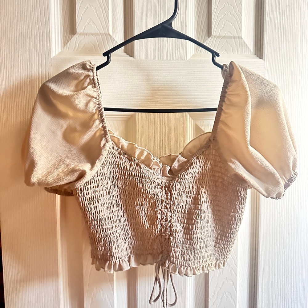 Sage green top